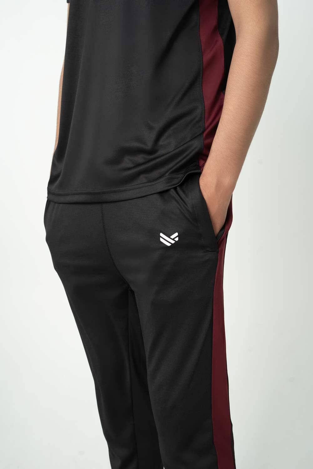 Urban Vogue Men's Raglan Sleeves Activewear Twin Set