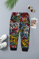 Baby Club Kid's Hype Printed Terry Jogger Pants