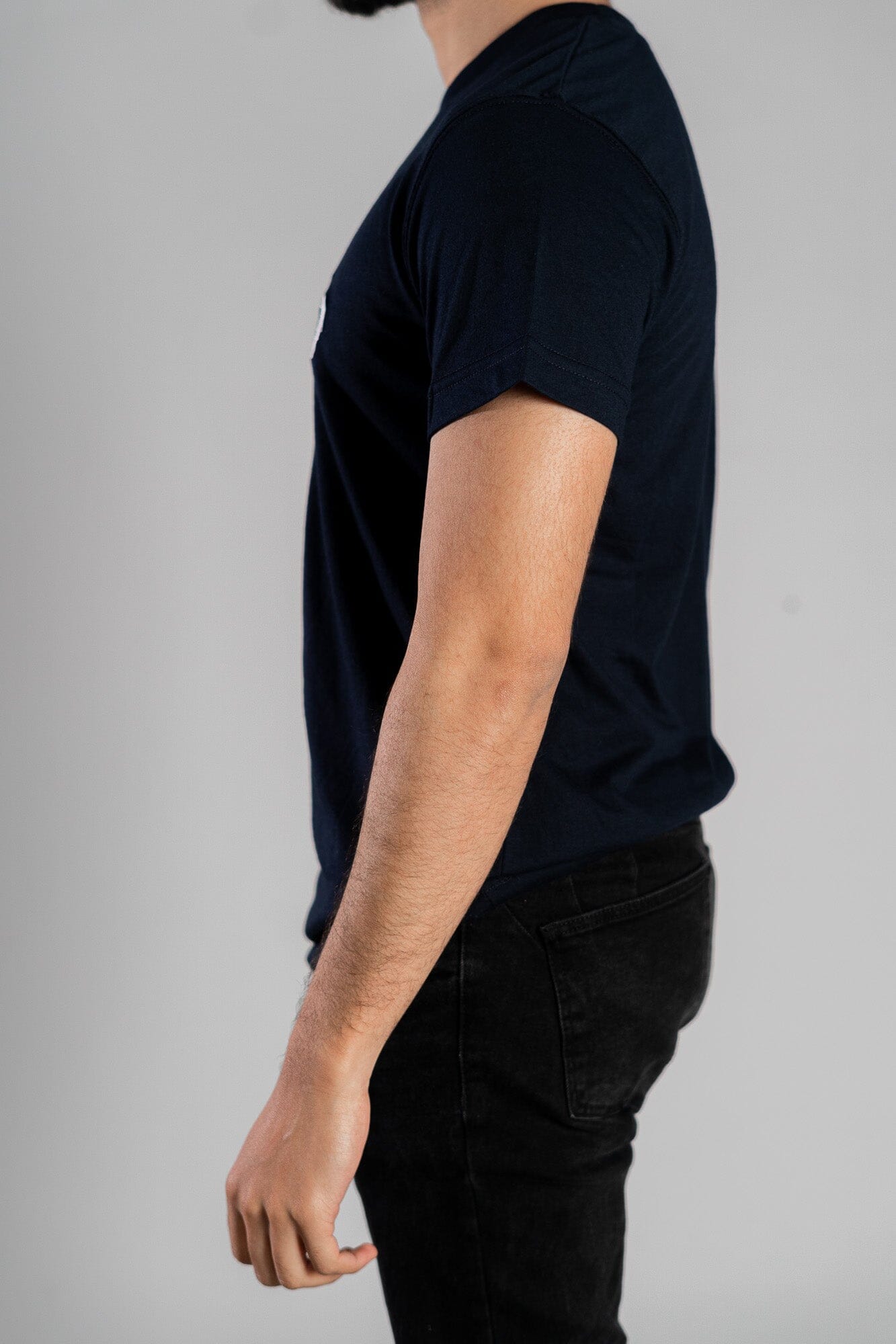 Navy & White