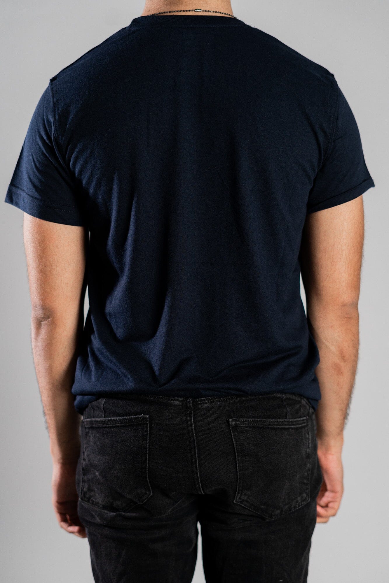 Navy & White