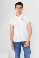 Polo Republica Men's Horse & 8 Embroidered Short Sleeve Polo Shirt