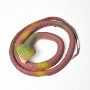 Kid's Realistic Rubber Snake Toy Toy RAM Brown 