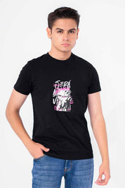 Polo Republica Men's Baka Printed Crew Neck Tee Shirt