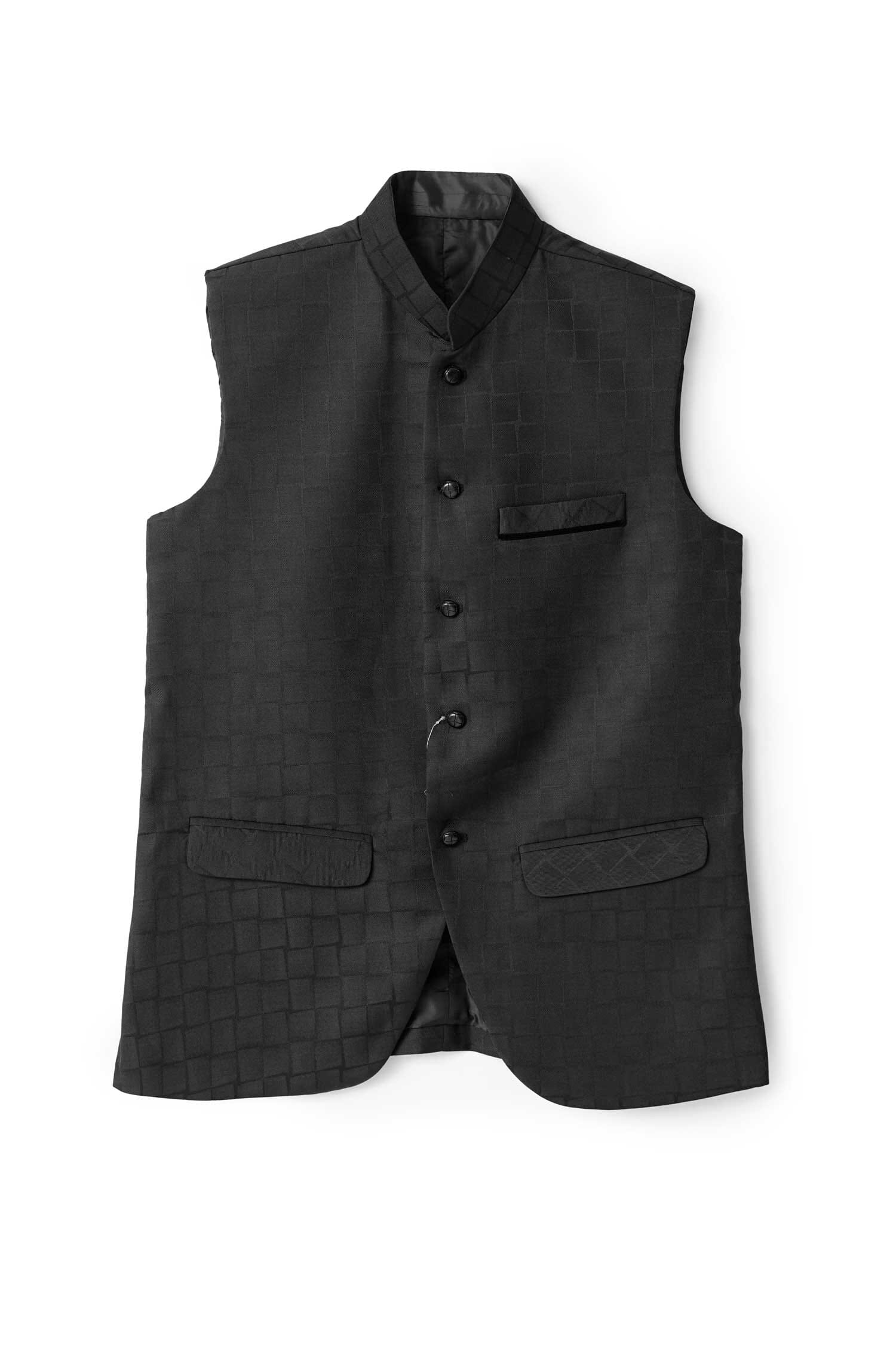 T2 Club Men's Textured Premium Waistcoat
