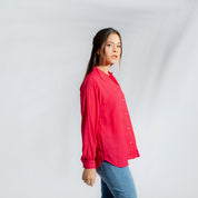 East West By Polo Republica Women's Button Down Shirt Women's Casual Top East West 