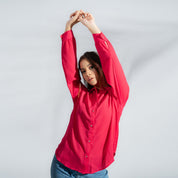 East West By Polo Republica Women's Button Down Shirt Women's Casual Top East West 
