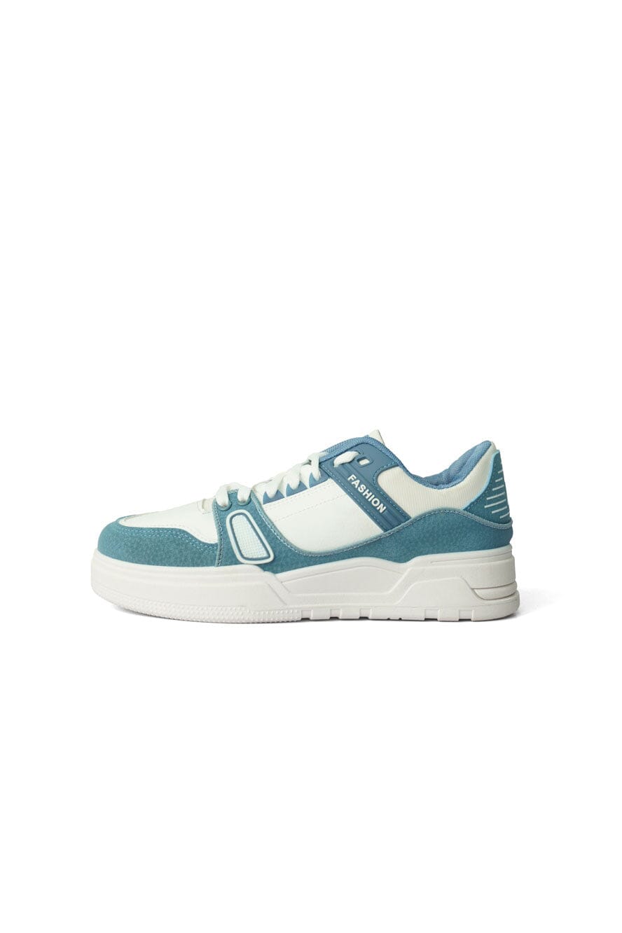 White & Powder Blue