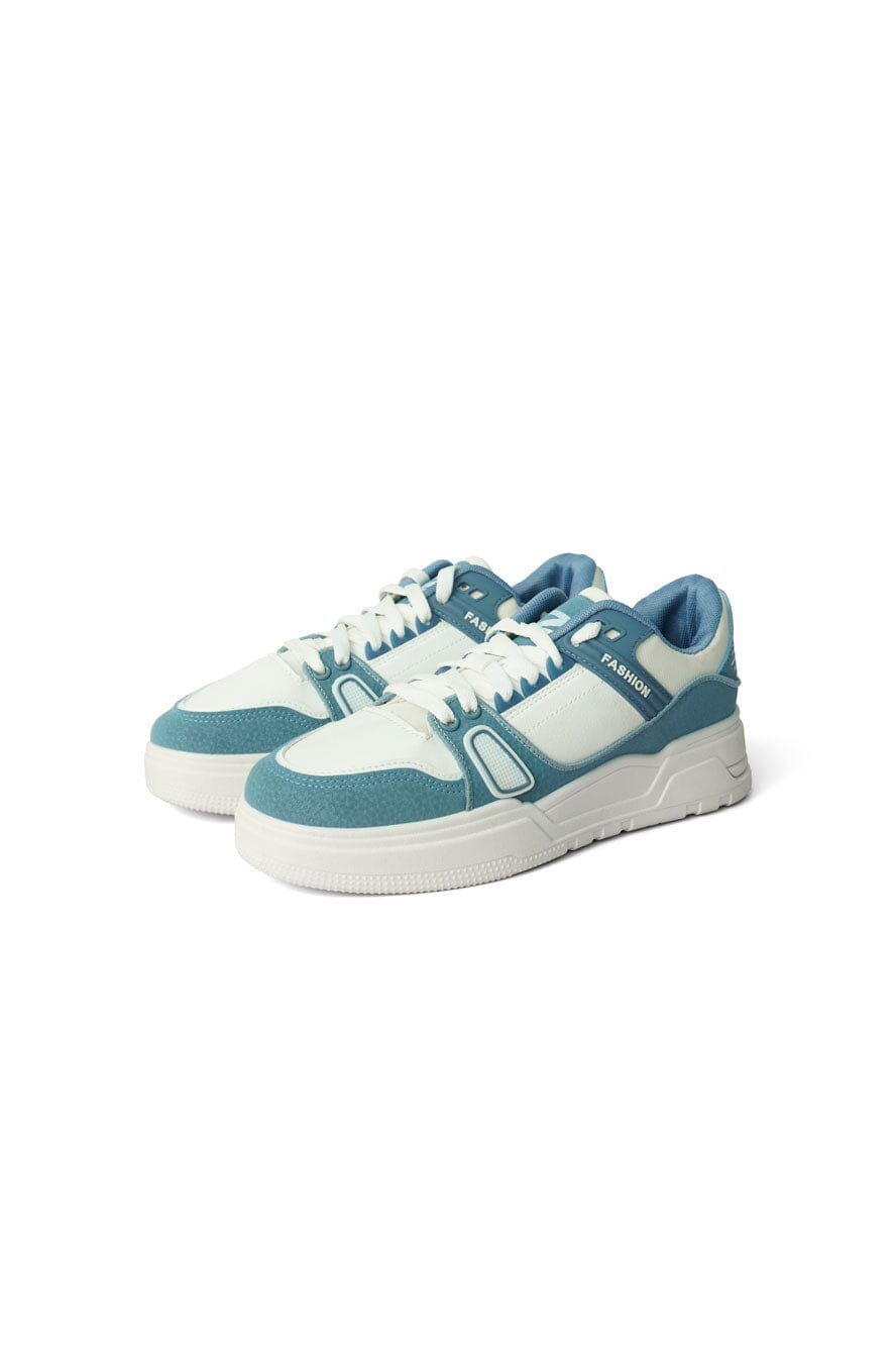 White & Powder Blue