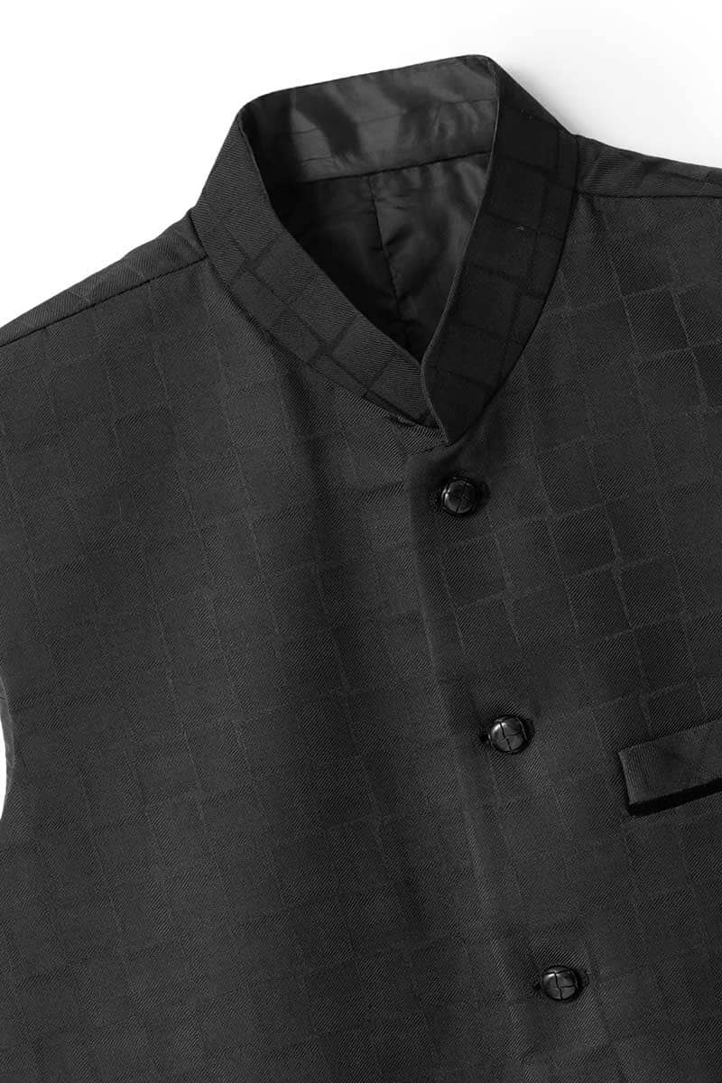 T2 Club Men's Textured Premium Waistcoat