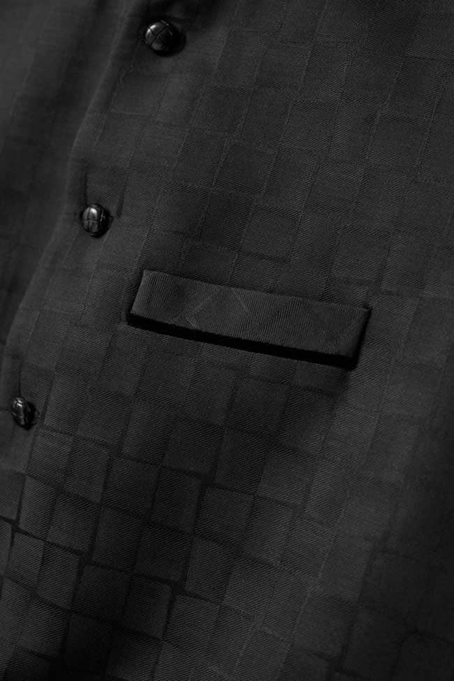 T2 Club Men's Textured Premium Waistcoat