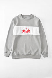 Stealth Grey & White