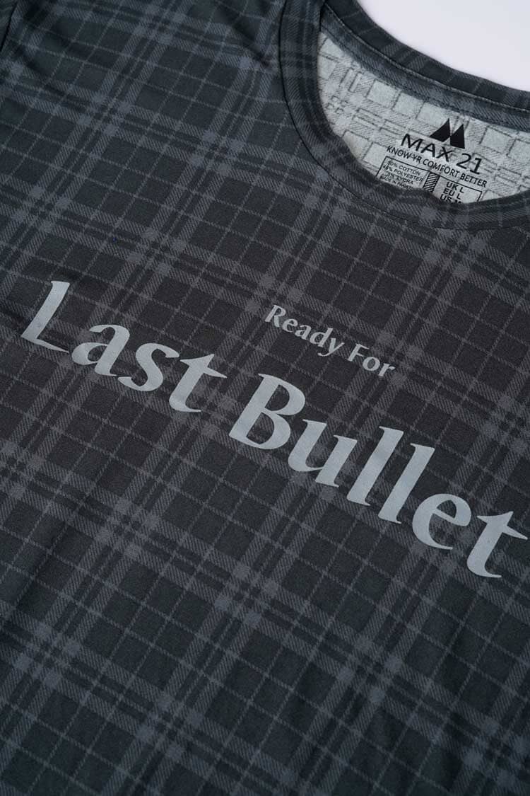 Max 21 Men's Ready For Last Bullet Activewear Tee Shirt