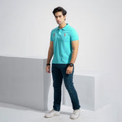 Polo Republica Men's Signature Pony & 8 Embroidered Short Sleeve Polo Shirt Men's Polo Shirt Polo Republica 