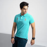 Polo Republica Men's Signature Pony & 8 Embroidered Short Sleeve Polo Shirt Men's Polo Shirt Polo Republica 