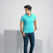 Polo Republica Men's Signature Pony & 8 Embroidered Short Sleeve Polo Shirt Men's Polo Shirt Polo Republica 