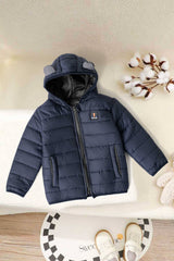 Polo Republica Kid's Rubber Badge Puffer Jacket