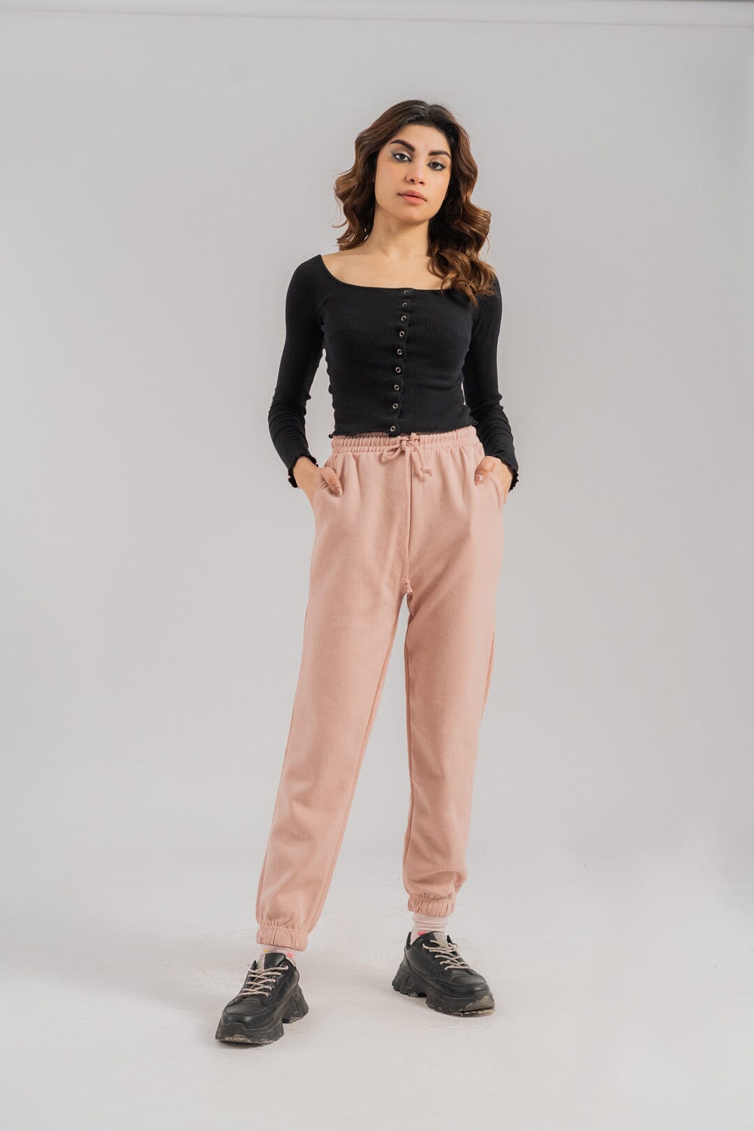 Sinsay Women's Fleece Jogger Pants Women's Trousers Fiza 