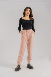 Sinsay Women's Fleece Jogger Pants Women's Trousers Fiza 