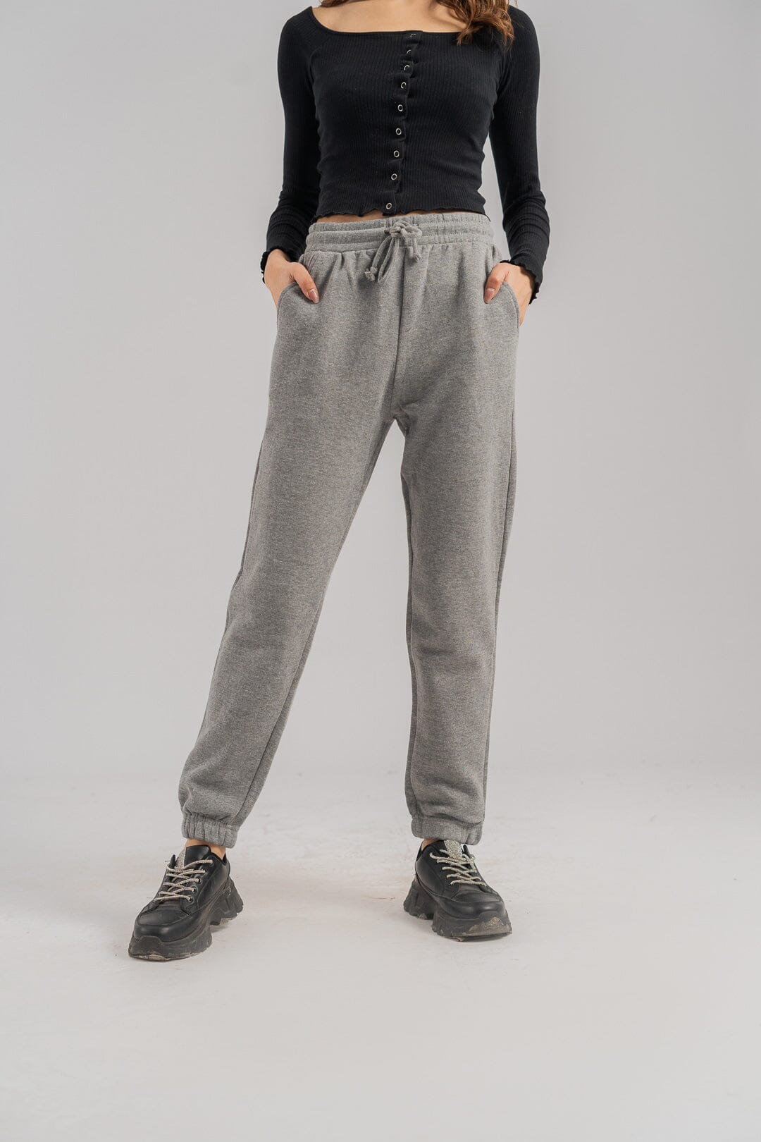 Women's Joyka Fleece Jogger Pants Women's Trousers Minhas Garments 