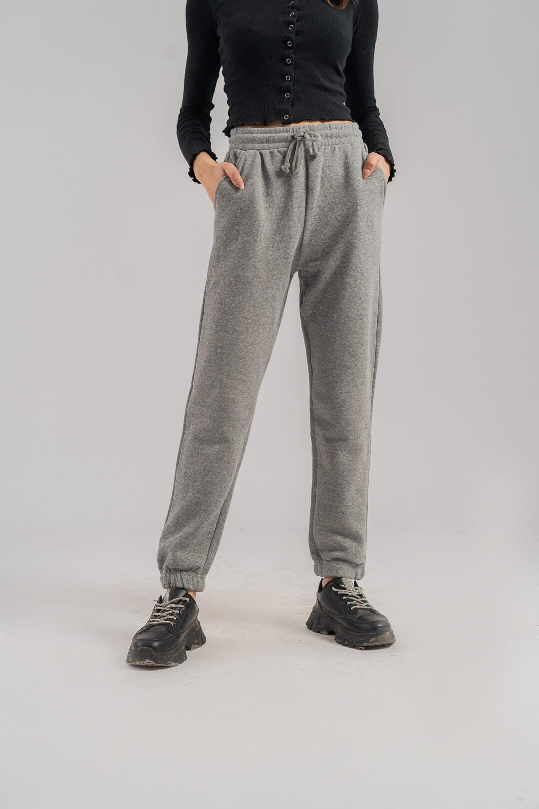 Women's Joyka Fleece Jogger Pants Women's Trousers Minhas Garments 