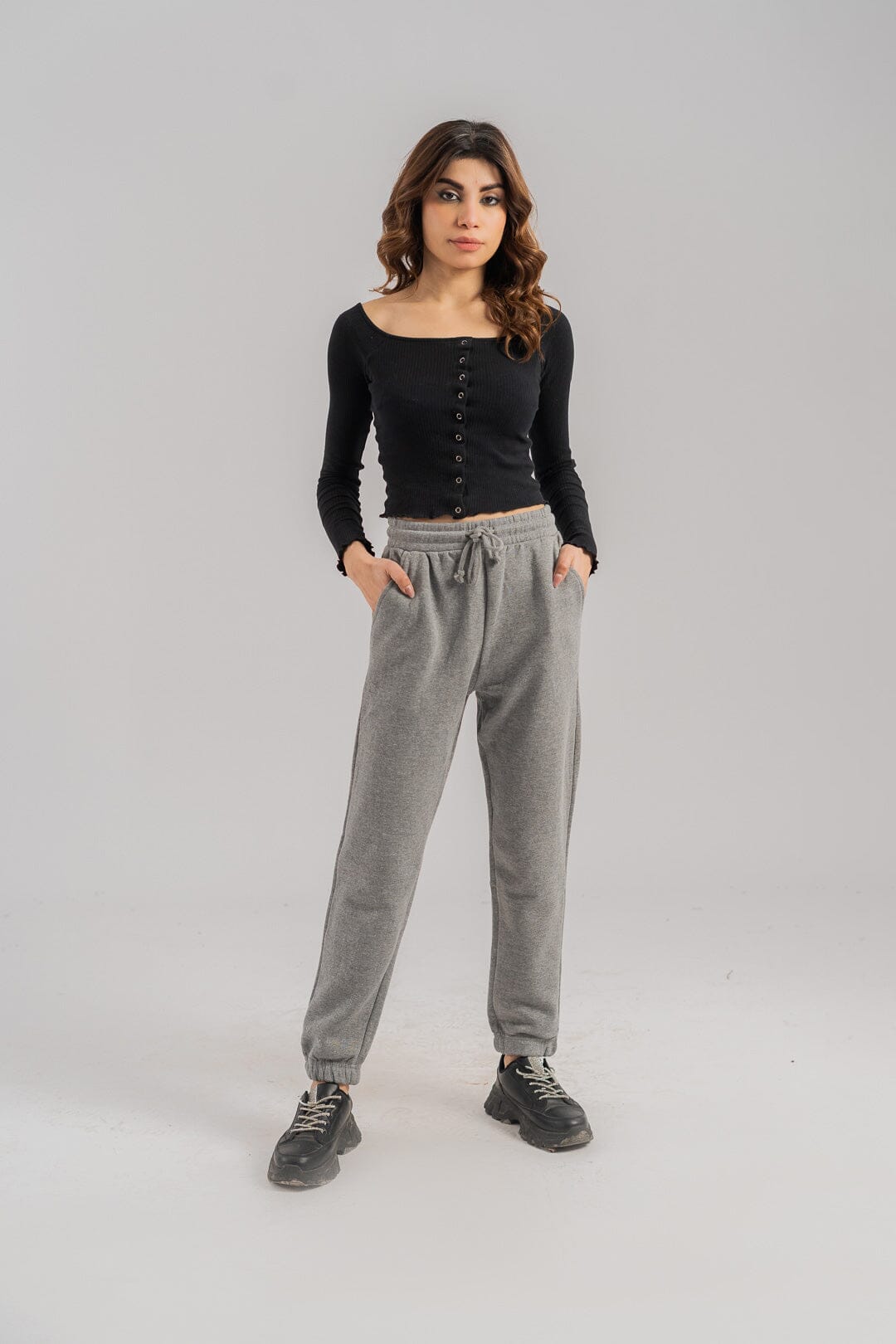 Women's Joyka Fleece Jogger Pants Women's Trousers Minhas Garments 