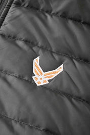 Burnt Soul Men's Logo Embroidered Puffer Gilet Men's Gilet IBT 