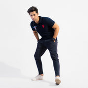 Polo Republica Men's Leo Club Embroidered Short Sleeve Polo Shirt Men's Polo Shirt Polo Republica 