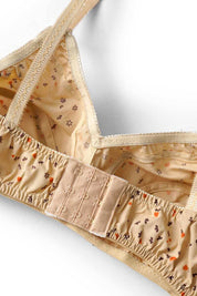 Women's Floral Basic Cotton Bra