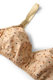 Madona Women's Star Cotton Bra