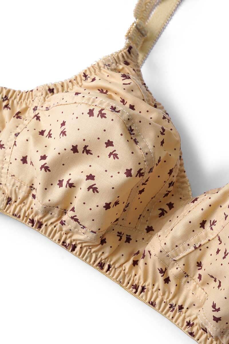 Madona Women's Floral Cotton Bra