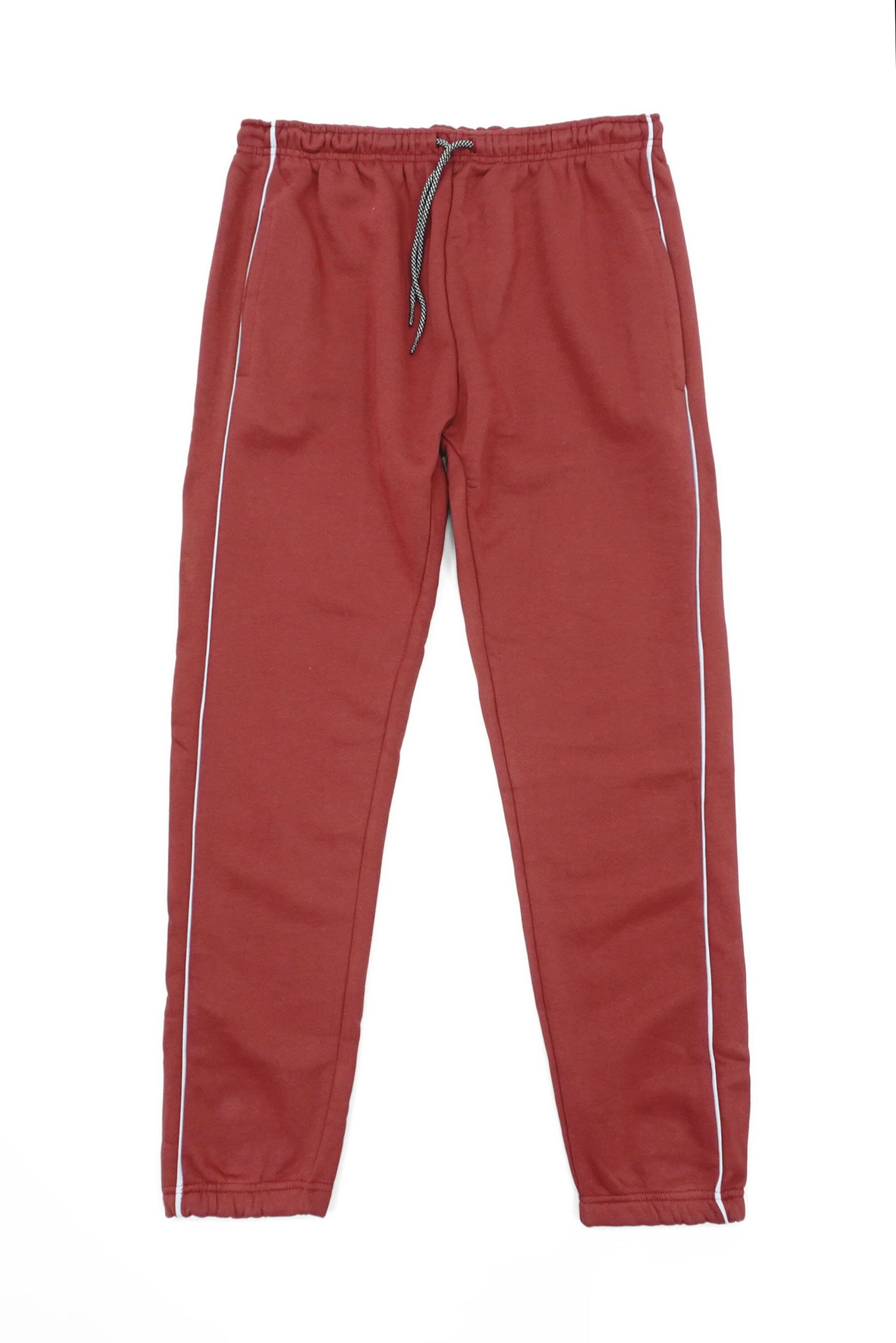 Max 21 Men's Contrast Design Fleece Sweat Pants Men's Sweat Pants SZK 