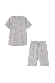 Kid's Rainbow Twin Set - Tee With Shorts