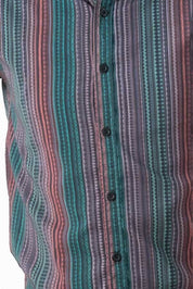 Scanners Men's Printed Casual Shirt