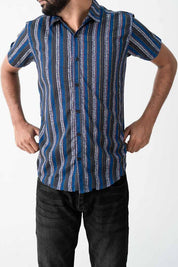 Scanners Men's Striped Premium Casual Shirt