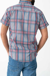 Scanners Men's Plaid Casual Shirt