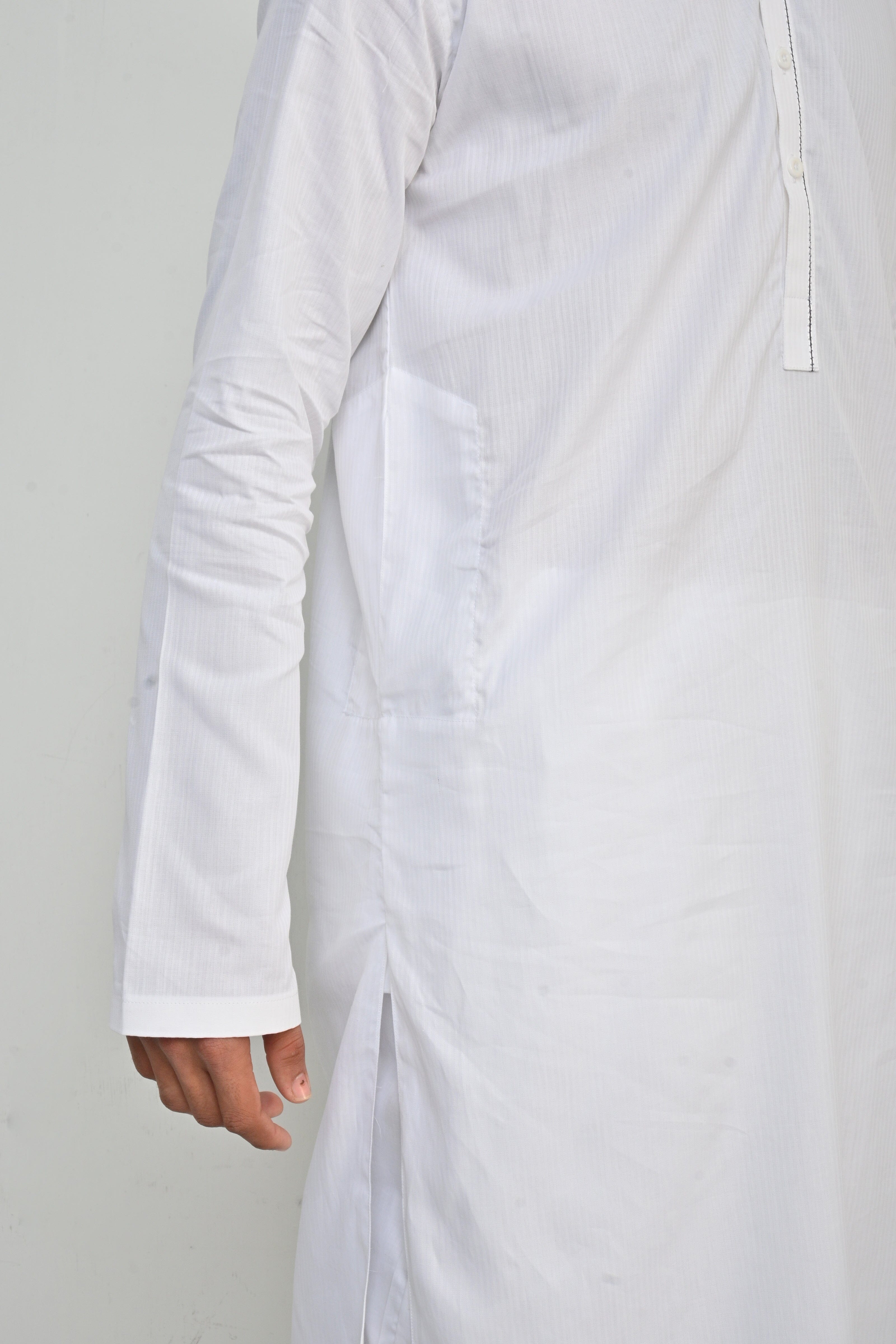 Hud Hud Men's Leeds Mandarin Collar Stitched Suit Kurta With Trouser Men's Suit MHJ 