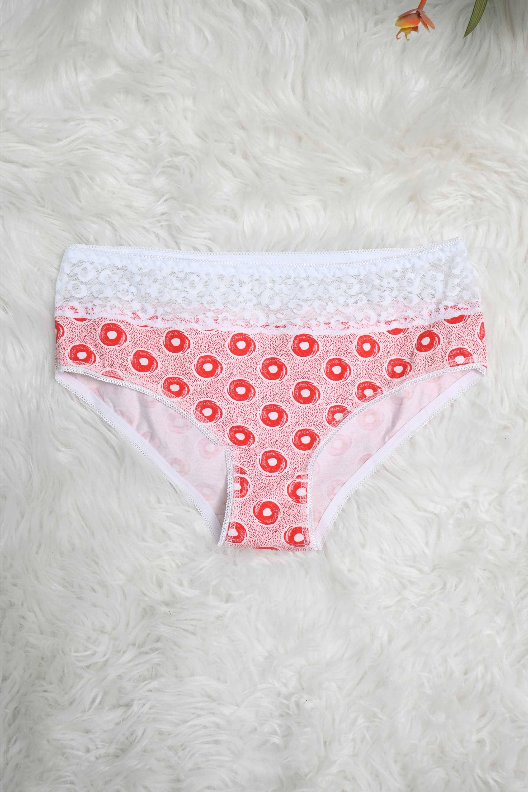 Intimate Women's Floral Printed Highwaist Underwear Women's Underwear Cash Purchase Kamran Mushtaq D13 30-34 