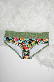 Intimate Women's Floral Printed Highwaist Underwear Women's Underwear Cash Purchase Kamran Mushtaq D3 30-34 