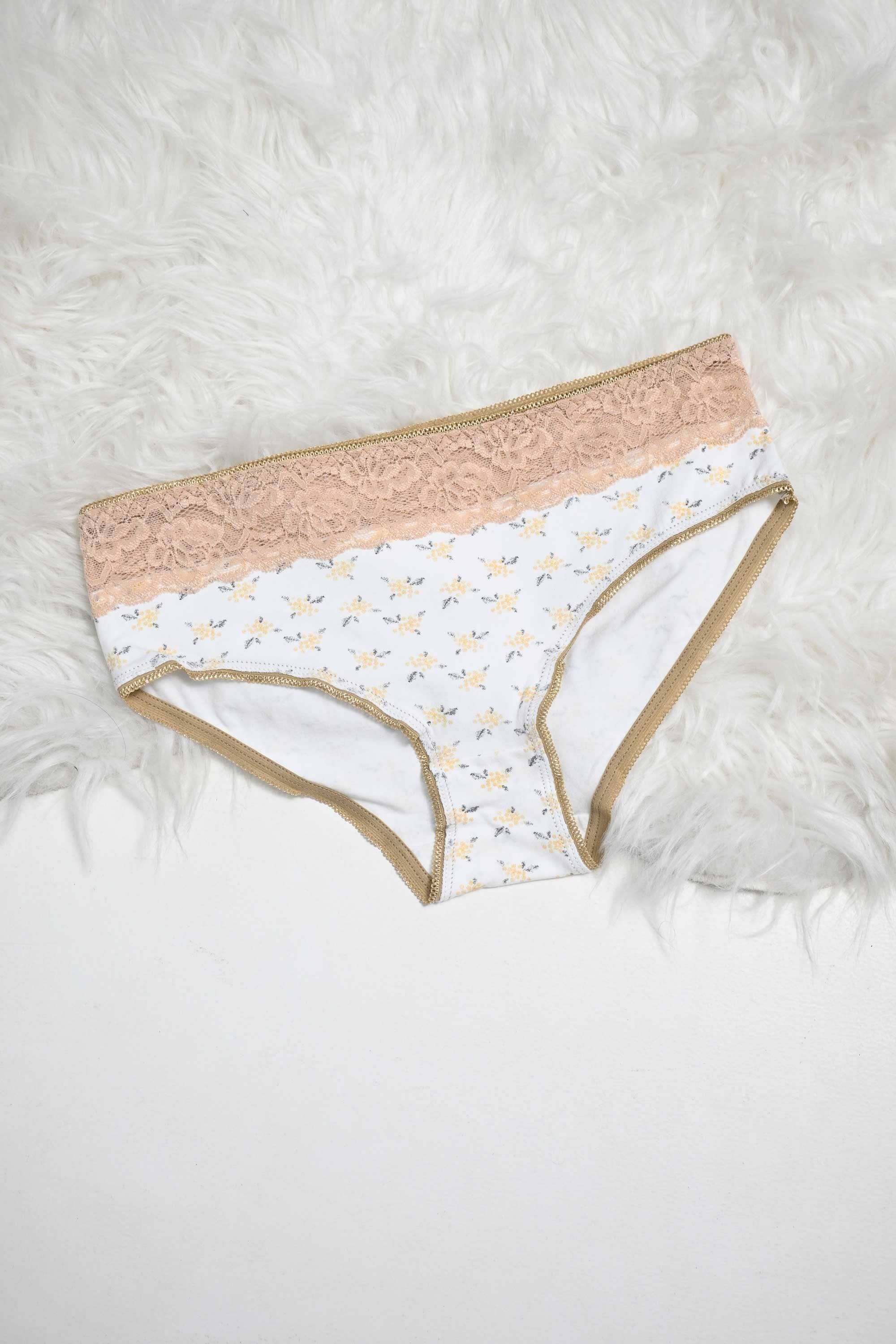 Intimate Women's Floral Printed Highwaist Underwear Women's Underwear Cash Purchase Kamran Mushtaq D2 30-34 