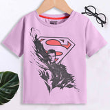 Junior Max 21 Kid's Superman Printed Tee Shirt