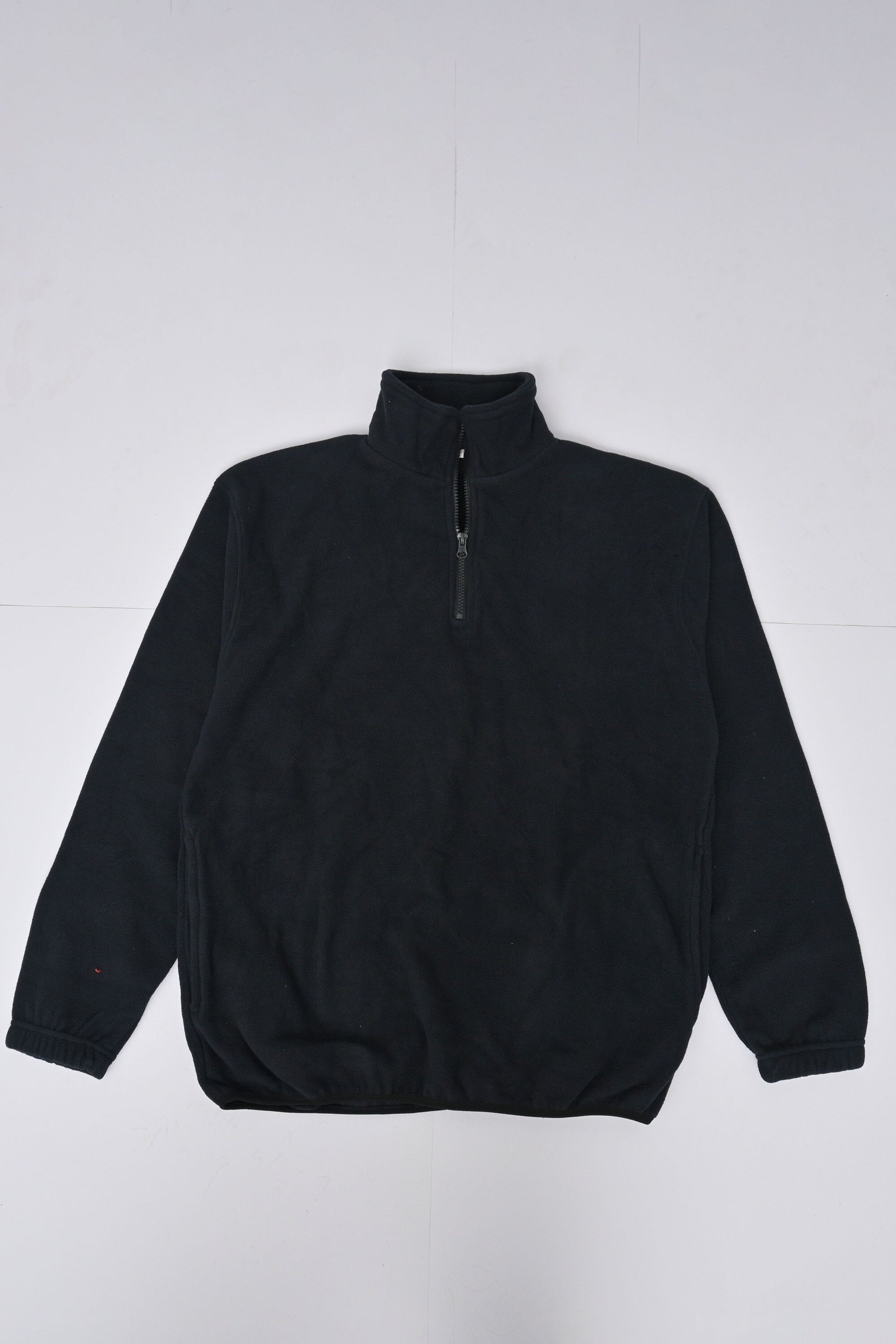 4 Zipper Polar Fleece Sweat Shirt Minor Fault Image Navy S 