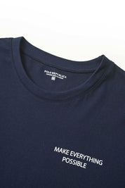 Polo Republica Men's Make Everything Possible Printed Crew Neck Tee Shirt Men's Tee Shirt Polo Republica 