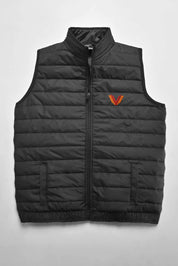 The Burnt Soul Men's Bristol Embroidered Sleeveless Puffer Gilet Men's Gilet IBT 