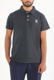 Men's 11 Embroidered Short Sleeve Minor Fault Polo Shirt