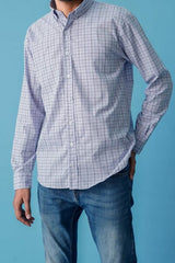 Polo Republica Men's Vienna Check Casual Shirt