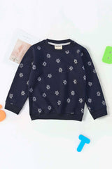 Tiny Teen Girl's Glitter Printed Fleece Sweat Shirt
