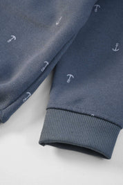 Tiny Teen Kid's Anchor Printed Fleece Sweat Shirt Kid's Sweat Shirt SNR 