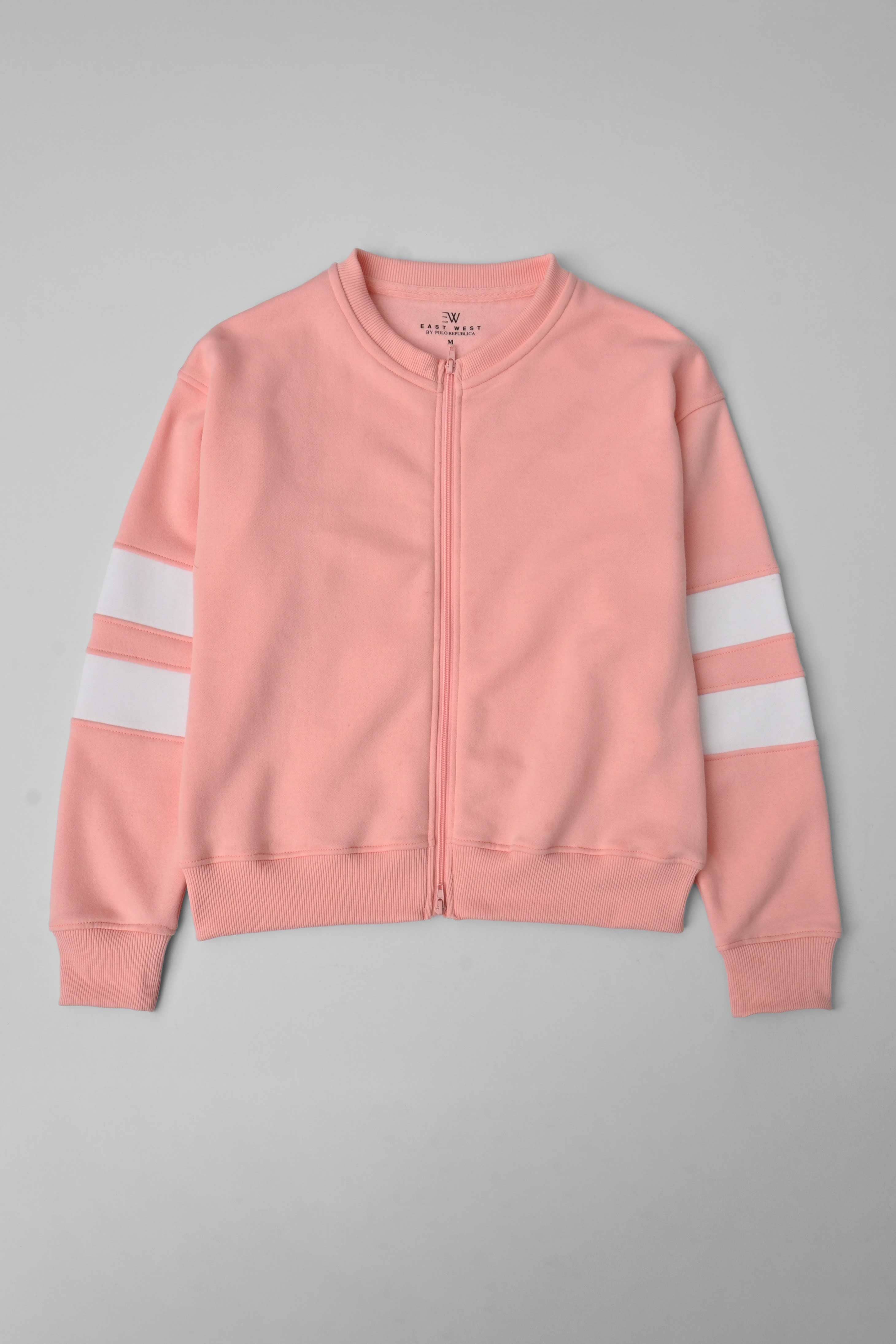 East West Women's Fleece Zipper Jacket Women's Sweat Shirt East West 
