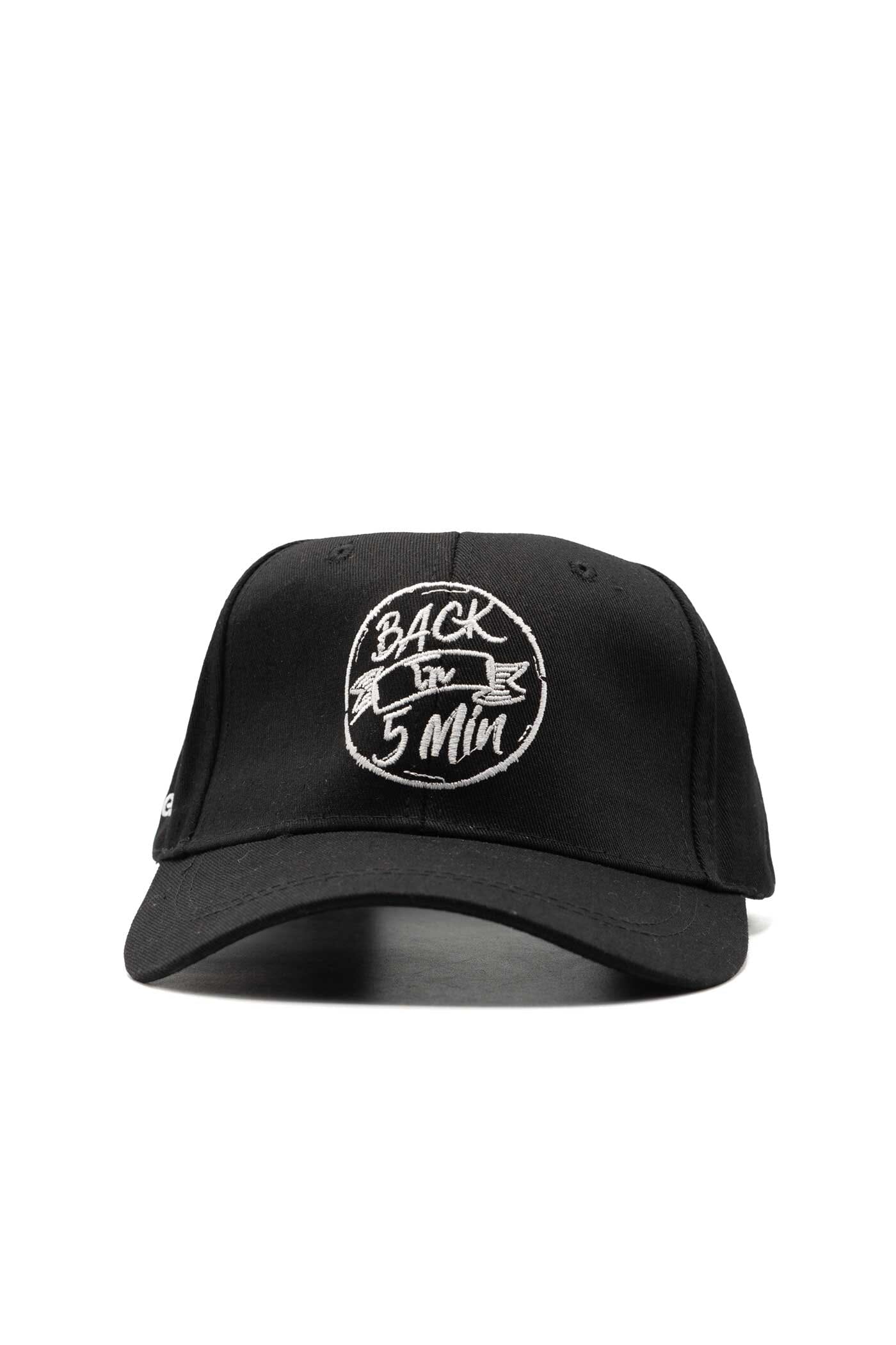 Men's Back In 5 Min Embroidered P-Cap