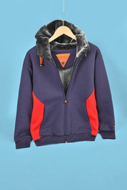 Navy & Red